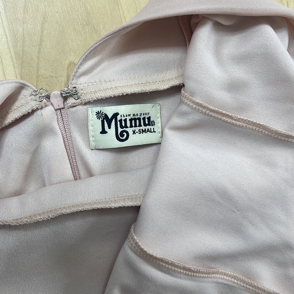 Show Me Your Mumu Jenn Maxi Dress Blush Pink  Size XS - Picture 9 of 16